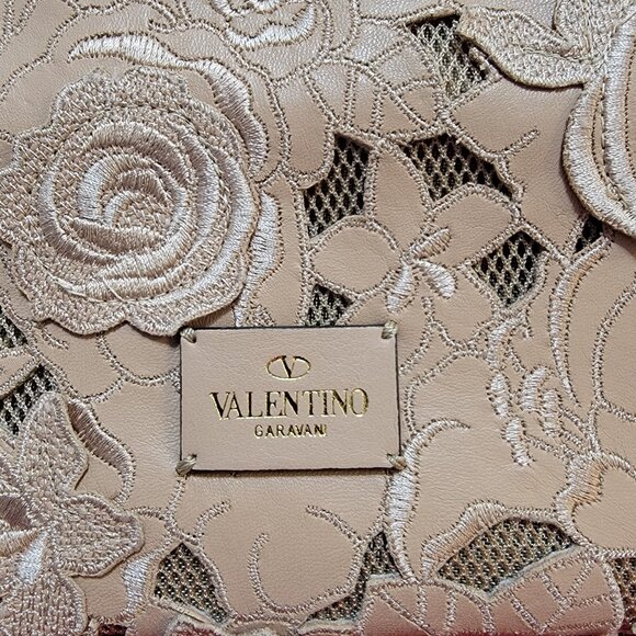 Rare VALENTINO Girello Flap Bag in Blush - Picture 3 of 14